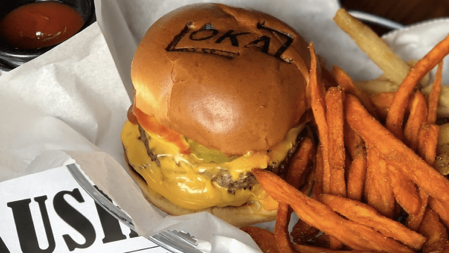 LoKal Miami Restaurant Burger